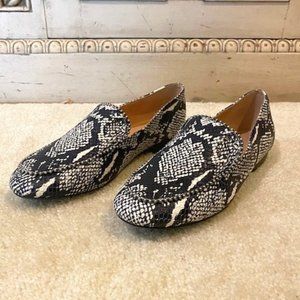 COACH Harper Snakeskin Loafer